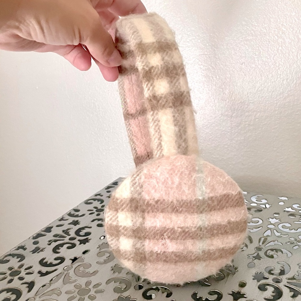 Burberry Check Pattern Earmuffs